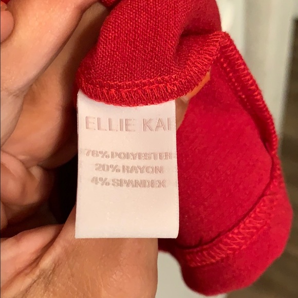 Red knit Dress - Picture 5 of 5